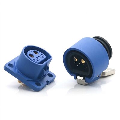 EV Backup Terminal Series M18-2+6 High Power 500V 20A Durable Charging Connector