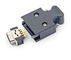 Silver Surface 3M Scsi Zinc Die Casting  MDR 26 Pin Waterproof Panel Mount Connector